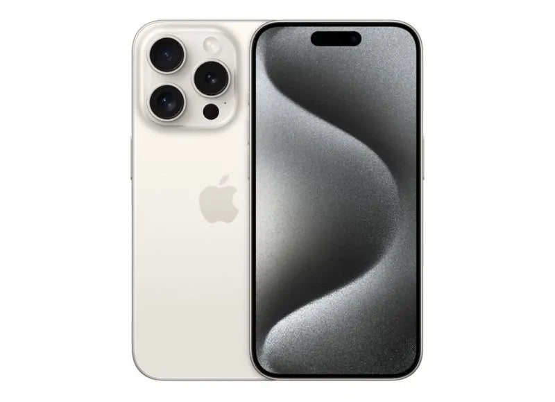 Apple iPhone 15 Pro Max 5G 512GB White Titanium Refurbished with 100% battery - Like new - 3 years warranty