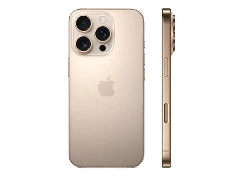 Apple iPhone 16 Pro 5G 128GB Desert Titanium Refurbished με 100% μπαταρία - Σαν καινούριο - 3 χρόνια εγγύηση