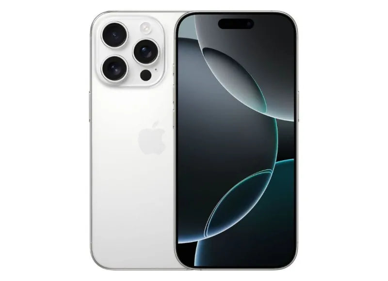 Apple iPhone 16 Pro 5G 1TB White Titanium Refurbished with 100% battery - Like new - 3 years warranty