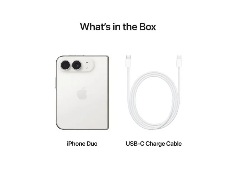 APPLE IPHONE DUO 256GB STAR WHITE - NEW