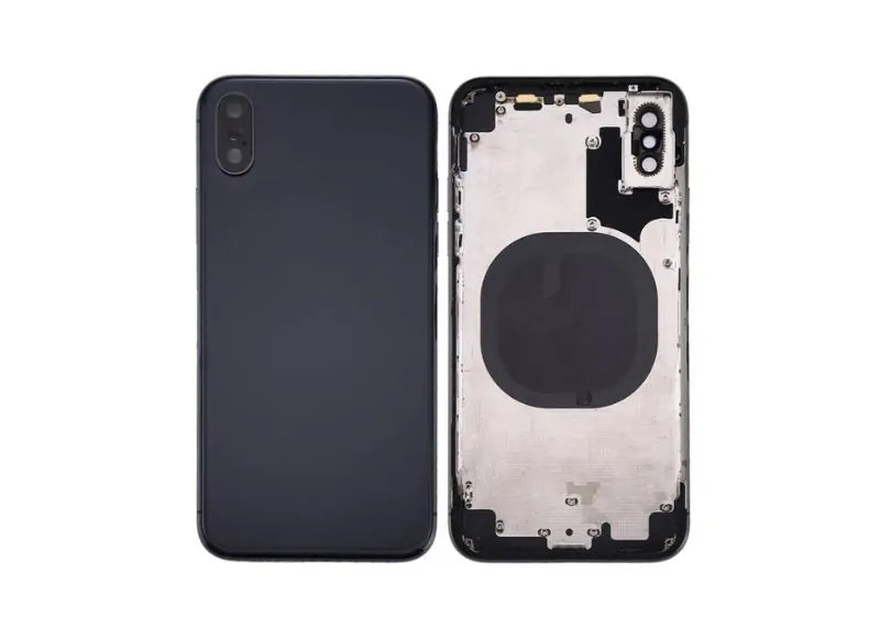 APPLE IPHONE XS MIDDLE FRAME/ BACK COVER BLACK (Refurbished-Grade B)