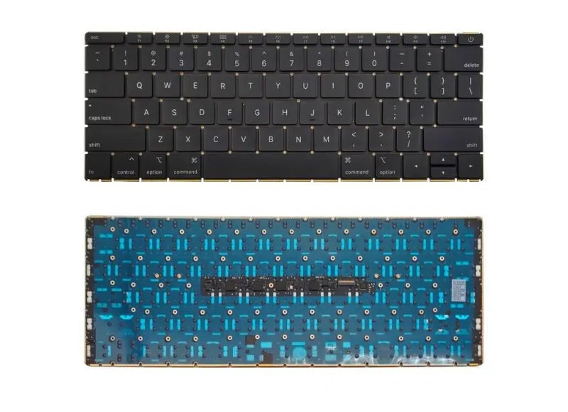 Apple MacBook A1534 Keyboard Usa Black