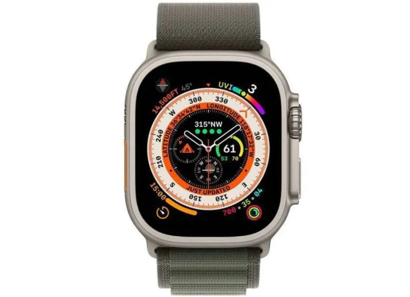 Apple Watch Ultra 49MM (4G / 32GB) Green Alpine Loop Refurbished Grade A ΜΕ 1 ΧΡΟΝΟ ΕΓΓΥΗΣΗ!