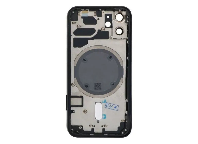 Πίσω Όψη και Μεσαίο Πλαίσιο iPhone 12 Mini Black (OEM)