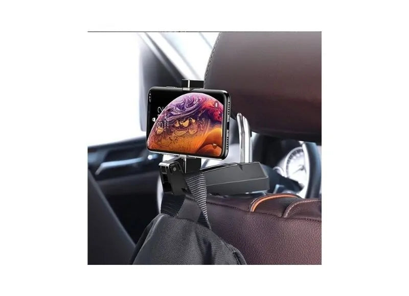 BASEUS BACKSEAT VEHICLE SMARTPHONE & CAR HOLDER - BLACK