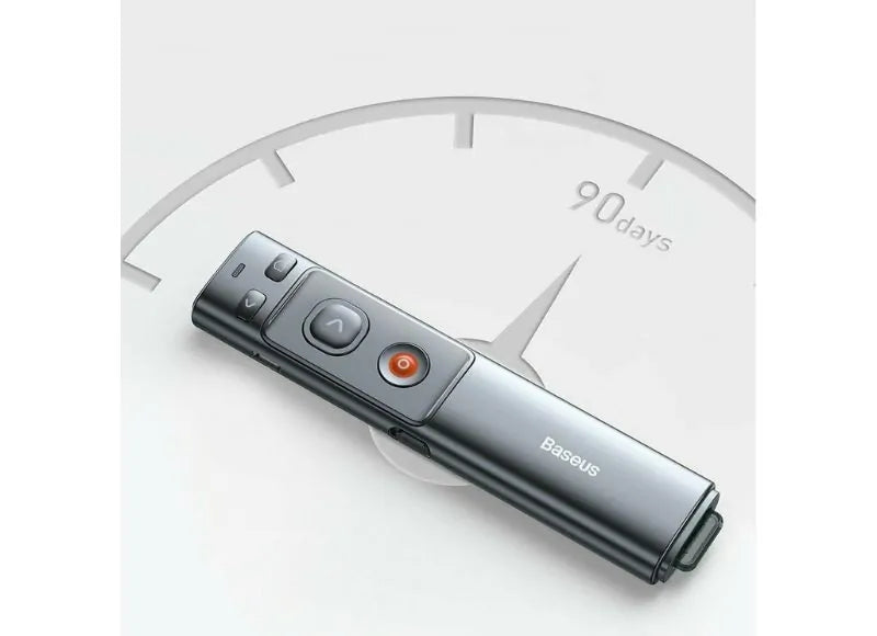 Baseus Orange Dot Wireless Laser Pointer Γκρι