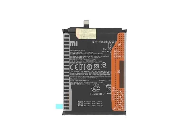 Αυθεντική Μπαταρία Poco X3 BN57 (Xiaomi Service Pack 460200003J1G)
