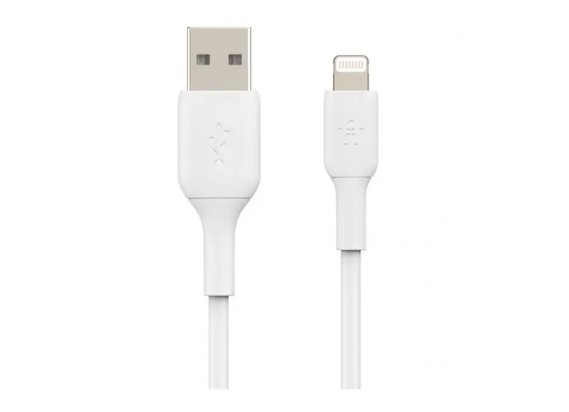 BELKIN CABLE 1M WHITE - USB TO LIGHTNING