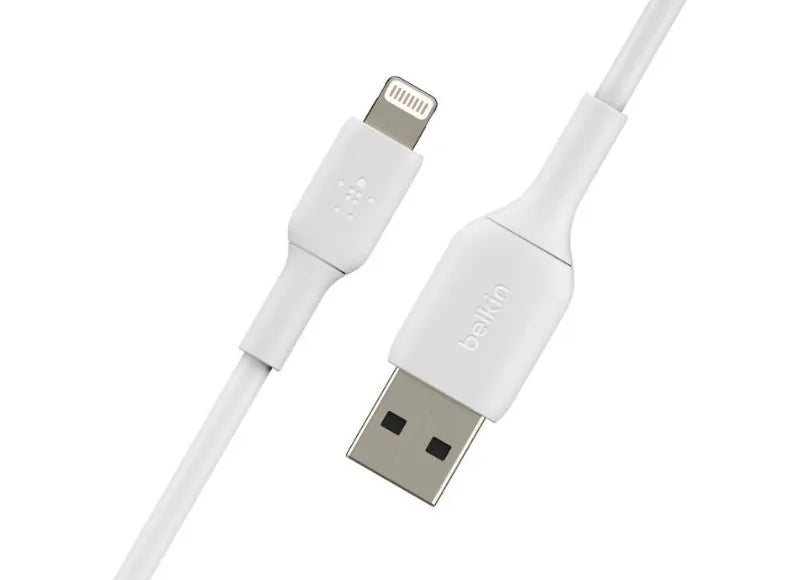 BELKIN CABLE 1M WHITE - USB TO LIGHTNING