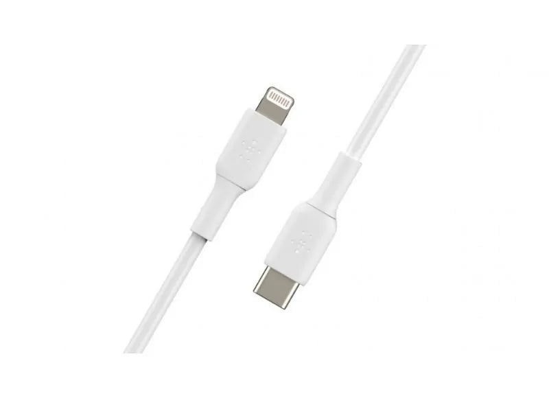 BELKIN CABLE 1M WHITE - TYPE C TO LIGHTNING