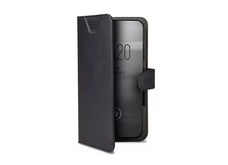 CELLY UNIVERSAL BOOK CASE - WALLY UNICA L (UP TO 4.5") - BLACK