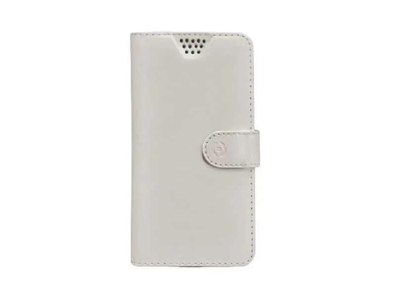 Celly Case Universal Book Wally Unica L Up to 4.5" White
