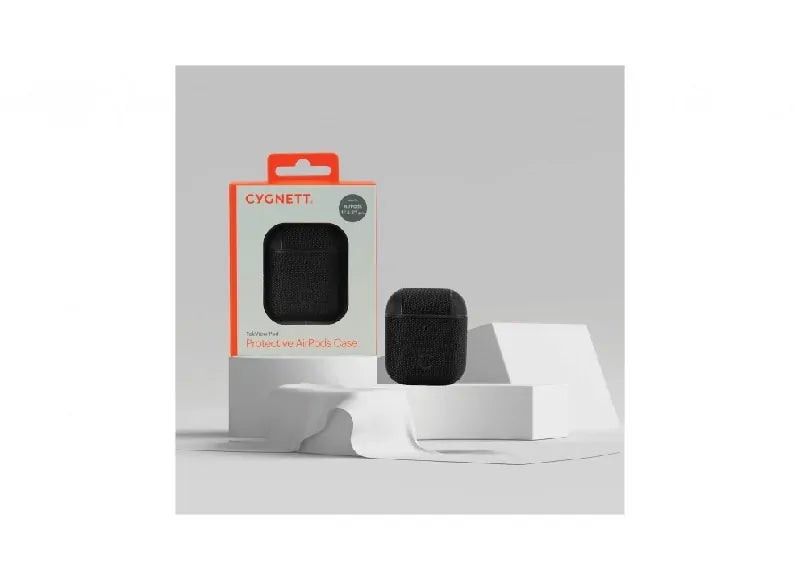 CYGNETT CASE AIRPODS 1 AND 2 (GREY/BLACK)