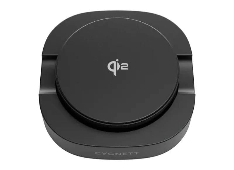 CYGNETT CHARGEBASE QI2 FOLDABLE MAGNETIC WIRELESS CHARGER (BLACK)
