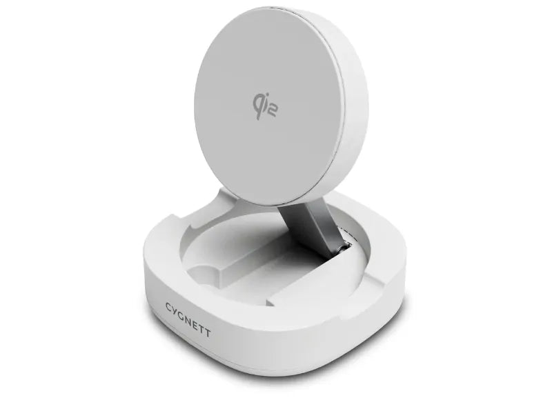 CYGNETT CHARGEBASE QI2 ΜΟΝΟΣ ΑΣΥΡΜΑΤΟΣ ΦΟΡΤΙΣΤΗΣ (ΛΕΥΚΟ)