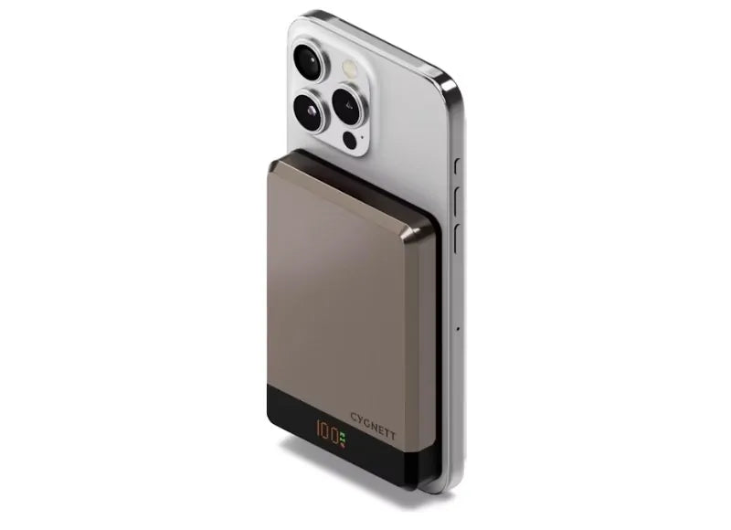 CYGNETT MAGSLIM MAGNETIC WIRELESS POWER BANK 10.000 MAH