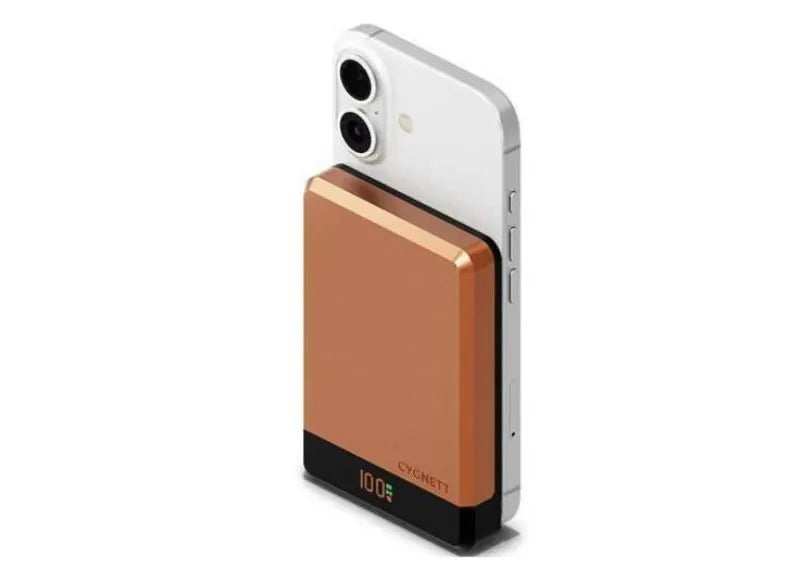 CYGNETT MAGSLIM MAGSAFE POWER BANK 10000MAH (COPPER)