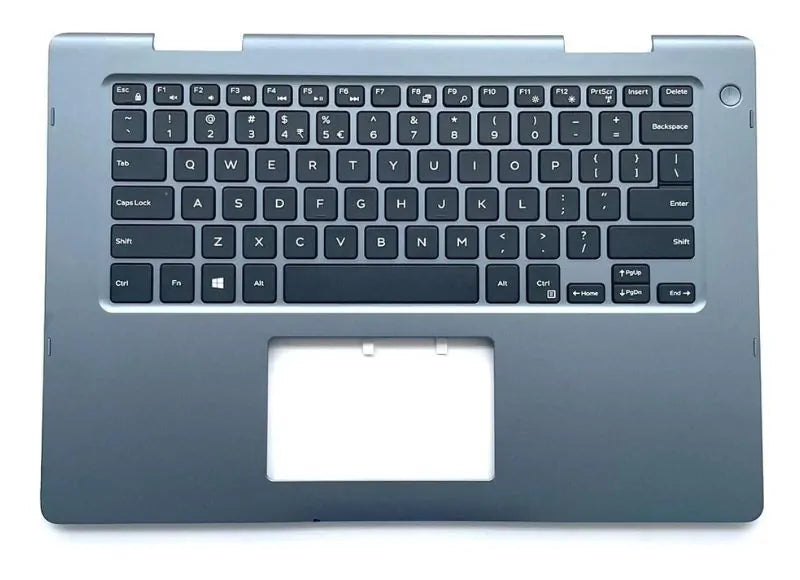 DELL INSPIRON 13 5000 SERIES PALMREST UPPER CASE WITH KEYBOARD SILVER