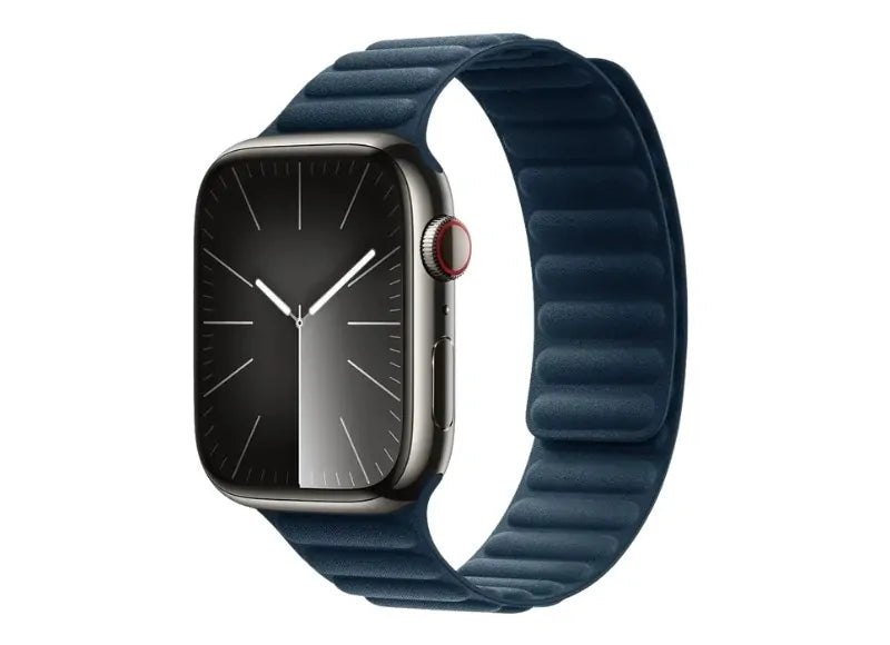 DEVIA DELUXE SERIES MAGNETIC FIBER WATCH BAND APPLE WATCH 44/45/46/49MM STRAP (SEA BLUE)