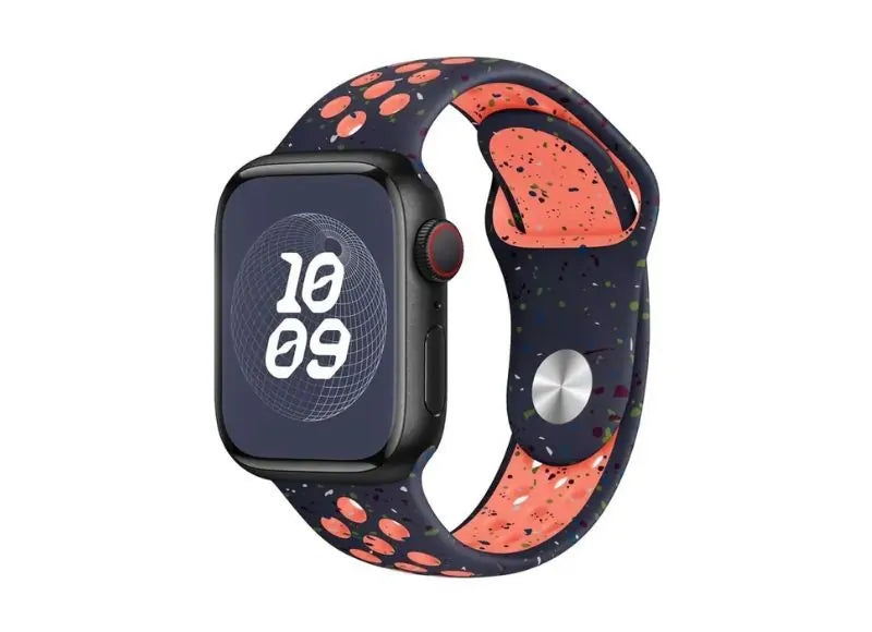 DEVIA DELUXE SPORT SERIES 2 BAND STRAP FOR APPLE WATCH 42 / 44 / 45 / 49mm V2 (BLUE FLAM)