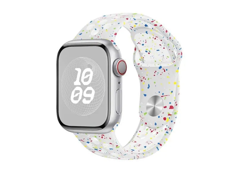 DEVIA DELUXE SPORT SERIES 2 BAND STRAP FOR APPLE WATCH 42 / 44 / 45 / 49mm V2 (WHITE)