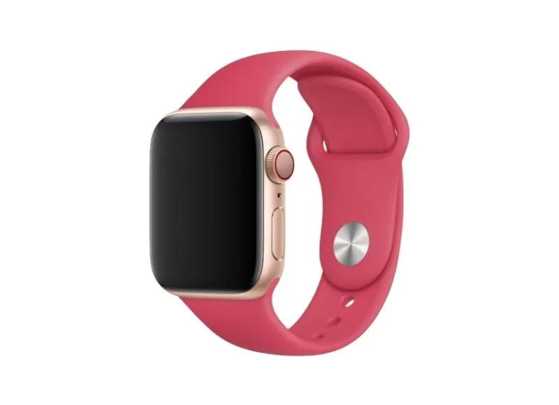 DEVIA DELUXE SPORT SERIES STRAP FOR APPLE WATCH 42 / 44 / 45mm (RED)