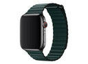 DEVIA ELEGANT LEATHER LOOP STRAP APPLE WATCH 42/44/45/49MM (FOREST GREEN)