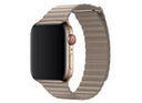 Devia Strap Elegant Leather Loop for Apple Watch 44/45/46/49 Stone