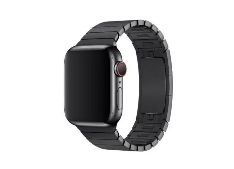 DEVIA ELEGANT LINK BRACELET STRAP FOR APPLE WATCH 38 / 40mm (BLACK)