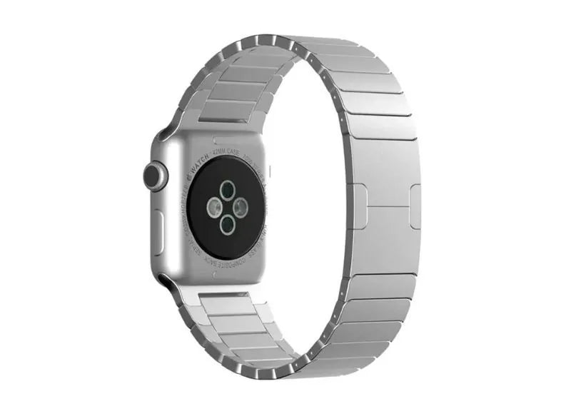 DEVIA ELEGANT SERIES LINK BRACELET STRAP FOR APPLE WATCH 42 / 44 / 45MM (SILVER)