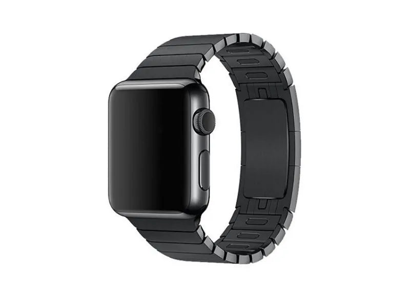 DEVIA ELEGANT SERIES LINK BRACELET STRAP FOR APPLE WATCH 44MM (BLACK)