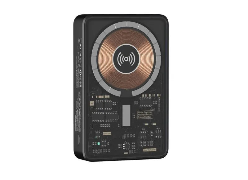 DEVIA EXTREME SPEED SERIES MAGNETIC POWER BANK WITH BRACKET (10.000 mAh) - BLACK