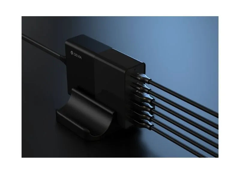 Devia Charger Extreme Speed Series Multi-Port Desktop 80W Black