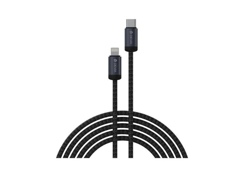 Devia Καλώδιο Gracious Series USB-C σε Lightning PD 27W 3A 1m