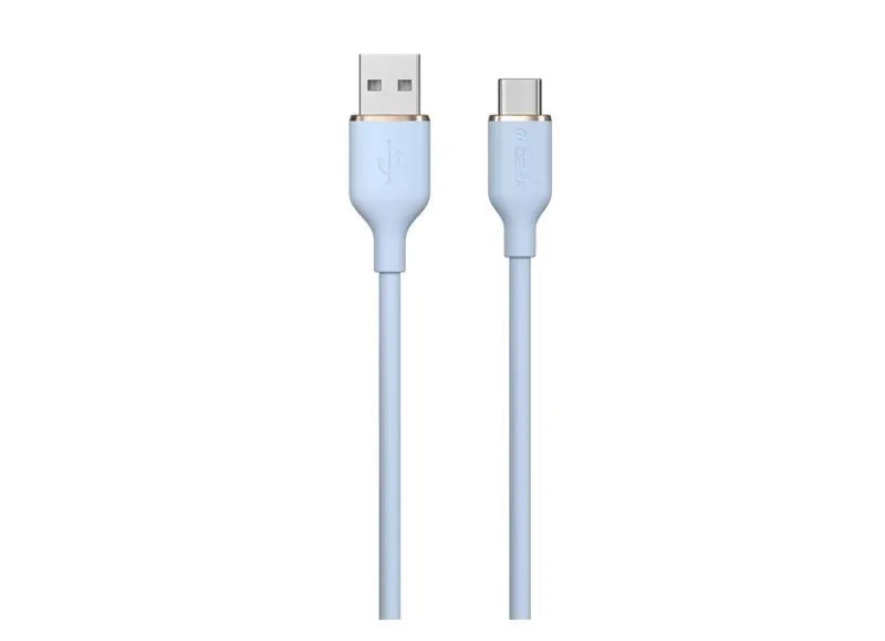 DEVIA JELLY SERIES A SILICONE CABLE USB TO LIGHTNING (2.4A 1.2M) - BLUE