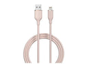Devia Καλώδιο Jelly Series A Silicone USB σε Lightning 2.4A 1.2m Ροζ