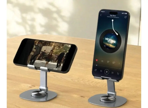 Devia Phone Stand Kintone Series 360° Rotation Foldable Metal Phone Stand