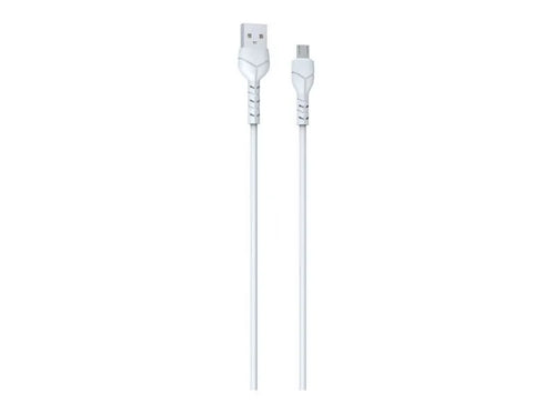 DEVIA KINTONE SERIES CHARGING CABLE 1M (2,1A) - MICRO USB - WHITE