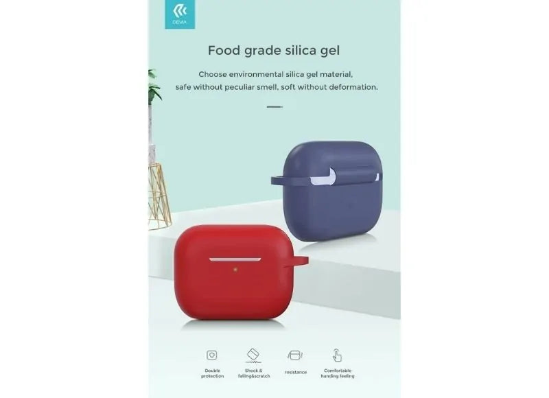 Devia Case Silicose for AirPods 3 Blue