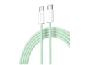 Devia Smart Series USB-C to USB-C PD 60W Fast Woven 1m Cable Green