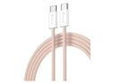 Devia Cable Smart Series USB-C to USB-C PD 60W Fast Woven 1m Pink