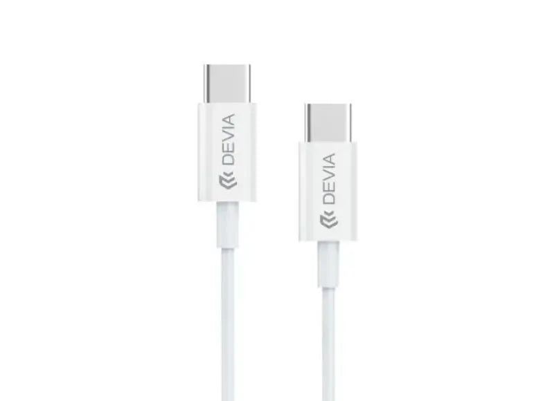 Devia Cable Smart Series PD 60W USB-C to USB-C Fast 3A 2m White