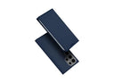 Dux Ducis Case Skin Pro Series Magnetic Flip Leather for Samsung Galaxy S25 Blue