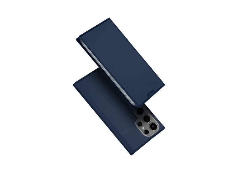 DUX DUCIS SKIN PRO SERIES MAGNETIC FLIP LEATHER CASE SAMSUNG GALAXY S25 (BLUE)