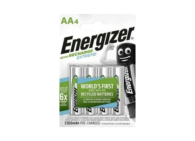 ENERGIZER EXTREME HR03 RECHARGEABLE BATTERY 2300mAh - AA (4τεμ.)