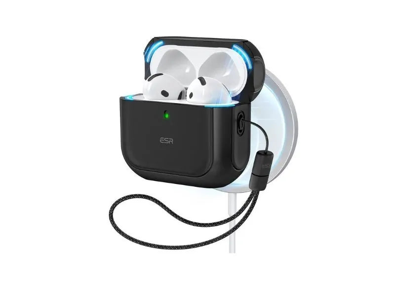 ESR Earphone Case Orbit Halolock MagSafe for AirPods 4/5 Black