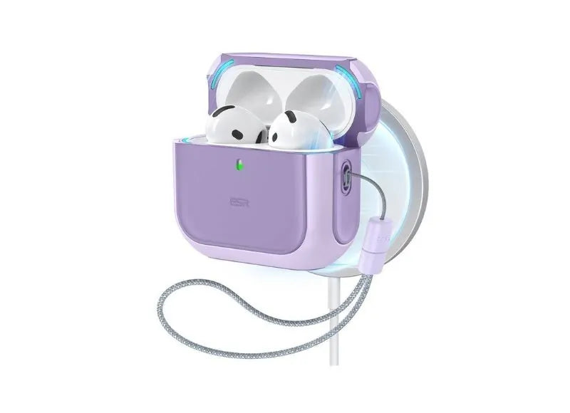 ESR ORBIT HALOLOCK MAGSAFE ΘΗΚΗ ΑΚΟΥΣΤΙΚΩΝ ΓΙΑ APPLE AIRPODS 4/5 (PURPLE)