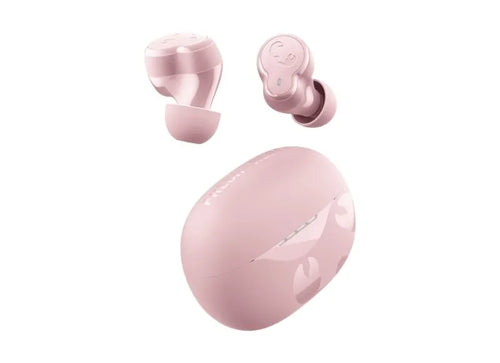Fresh 'n Rebel Ασύρματα Ακουστικά Twins Breez Mini Pastel Pink