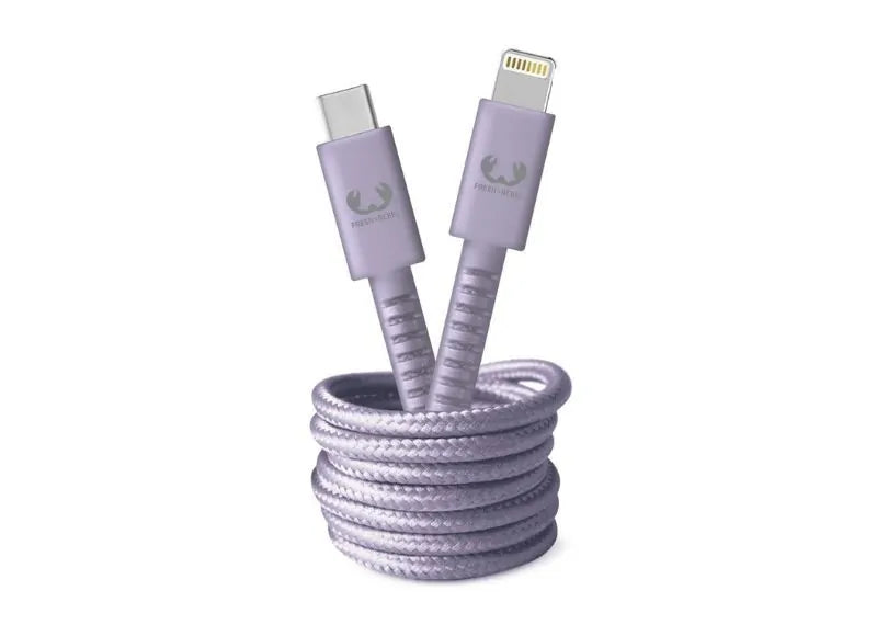 FRESH N' REBEL FABRIQ CABLE 2.0M - TYPE C TO LIGHTNING (DREAMY LILAC)