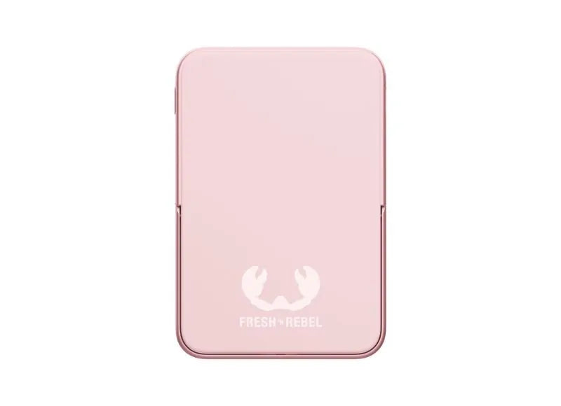 FRESH 'N REBEL MAGNET WIRELESS POWERBANK 5000 mAh (PASTEL PINK)